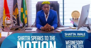 Shatta Wale Set To Address The Nation On Wednesday