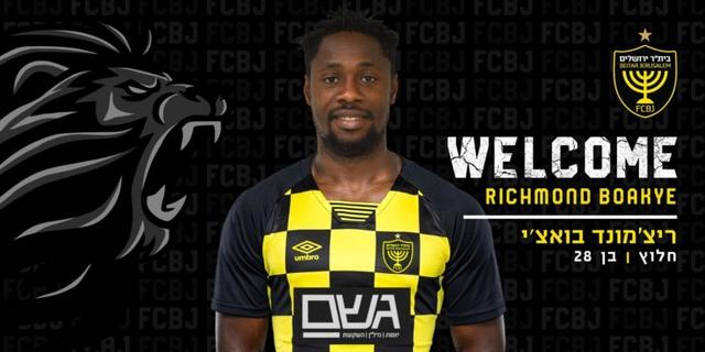 Ghanaian striker Richmond Boakye Yiadom signs for Beitar Jerusalem