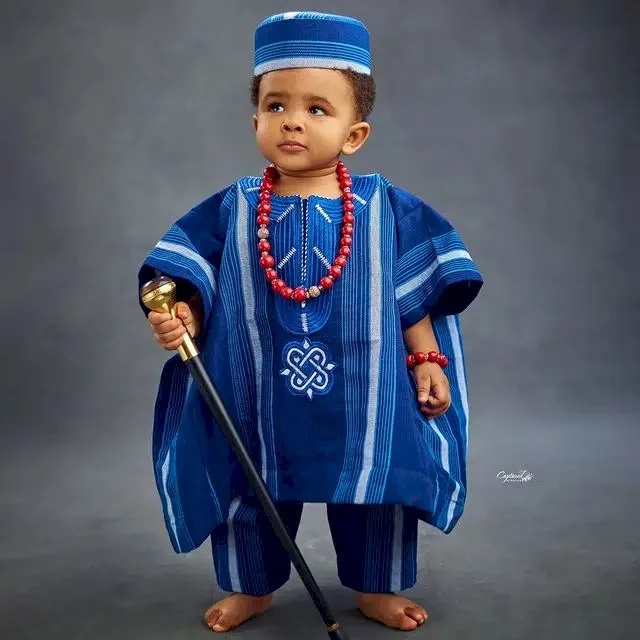 Banky W and wife, Adesua reveal son's face