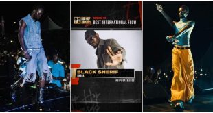 Black Sherif Bags BET Hip Hop Awards Nomination